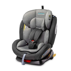 Caretero Avtosedež Arro 360° Isofix 0-36 kg (skupina 0+, I, II, III), siva