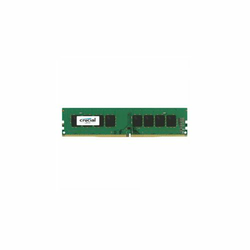Crucial 8GB DDR4-2400 UDIMM PC4-19200 CL17, 1.2V Single Ranked