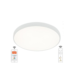 LED prigušiva plafonska svetiljka LED/48W/230V 2700–6500K Wi-Fi Tuya + daljinski upravljač