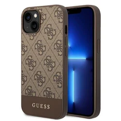 CG MOBILE Guess Maska za iPhone 14 Hc PC/TPU 4G Bottom Stripe 6.1 braon