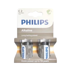 Bateria PHILIPS Baterija alkalna LR14, 2 kom