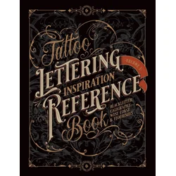 Tattoo Lettering Inspiration Reference Book