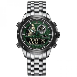 Sat NAVIFORCE RI-29602 - Srebrna / Crna / Zelena KP29602