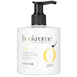 Sinergy Cosmetics Byokrome Maska za toniranje kose bez amonijaka GOLD 300ml | SINERGY COSMETICS | KOZMO