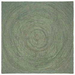 Tepisi za područja Maslinastozelena 200 x 200 cm Juta