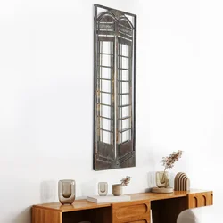 Britanska Crvena Telefonska Kiosk - VNT008 Vintage Metalni Zidni Dekor