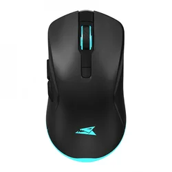 Baracuda Bežični miš Turtle, 3200 DPI, 6D, Optički, 2.4GHz, Crni