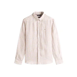 TOMMY HILFIGER Srajca ESSENTIAL karamel/bela