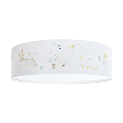 Dečja plafonska svetiljka SWEET DREAMS 2xE27/60W/230V prečnika 40 cm
