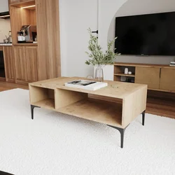 HANAH HOME Sto za dnevnu sobu Tarz Oak