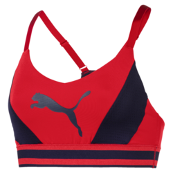 Puma PUMA Logo Bra M, ženska majica, rdeča