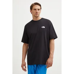 Bombažna kratka majica The North Face M S/S Essential Oversize Tee