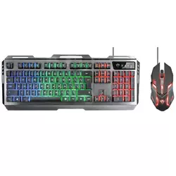 TRUST GAMING TIPKOVNICA S MIŠEM US TURAL GXT845