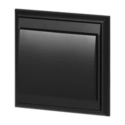 Vgradno tripreklopno stikalo Luna, 10A, 250V, WP-5L, črna