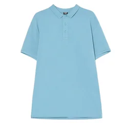 Cropp - Obična polo majica - PLAVA