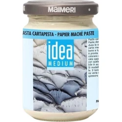 Maimeri Medium Papier Mache Strukturna pasta 125 ml