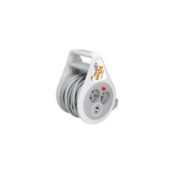Solight PB25C - Produžni kabl na kolutu, 2 utičnice + USB A i C, 10 m