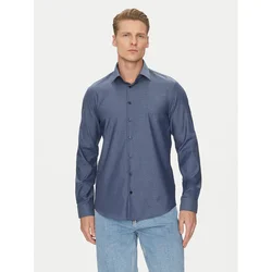Calvin Klein Srajca K10K114311 Mornarsko modra Regular Fit