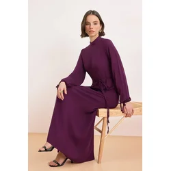 Trendyol Modest Ženska haljina Tctss26Eb00102, Ljubičasta