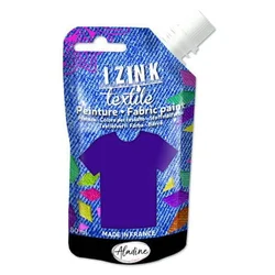 Aladine Barva za tekstil IZINK Textile - vijolična, 80 ml