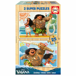 Vaiana Disney puzzle 2x25pz