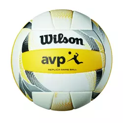 Wilson AVP II REPLICA, mivka lopta za odbojku, žuta