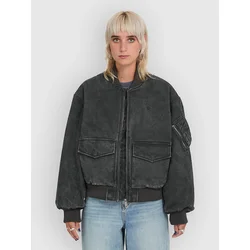 Volcom Workestra Bomber Jacket rinsed black