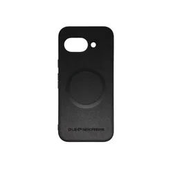 Silikonska futrola OLGE Magnetic New Feeing Google Pixel 9A CRNA