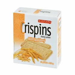 EXTRUDO BIO Crispins pirin kruh 14x100 g