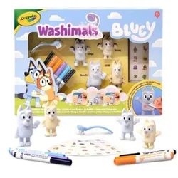 Crayola Washimals: Bluey - komplet figur za barvanje in pranje - 4 figure