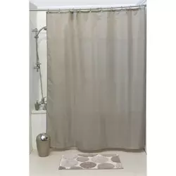 Tendance Zavesa Za Kadu 180X200 Cm/12 Pp Kukica Poliester, Taupe