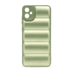 Maska za telefon DEEP SHINE MATTE za Samsung A05, Zelena