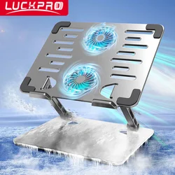 Luckpro Postolje za laptop sa ventilator za hlađenje, Srebrne boje