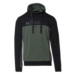 KOROSHI Majica siva/kaki/črna