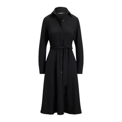 Lauren Ralph Lauren Dolga srajca  črna