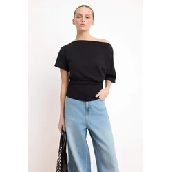 Trendyol Milla Ženska bluza, Crna
