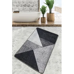 Lessentiel Maison Prostirka za kupatilo 70x120cm Siva