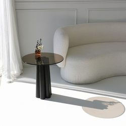 Hanah Home Klub sto Thales, 50x50x50 cm, Smeđi