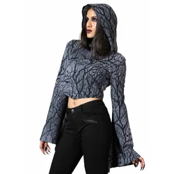 Majica moška - Hexmoon Cropped - KILLSTAR - KSRA005182