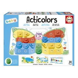 Učíme sa farby a tvary Acticolors Educa Baby Games Educa EDU20169