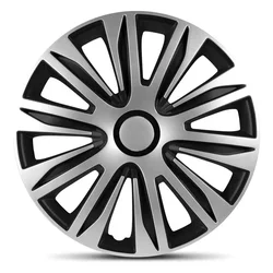 AutoStyle Pokrovi platišč Nardo Black/Silver 15
