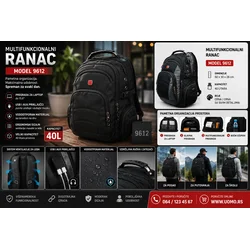Multifunkcionalni Ranac 09612 – USB i AUX