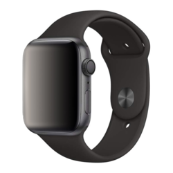 Apple Watch Silicone Strap black M/L 42/44/45mm
