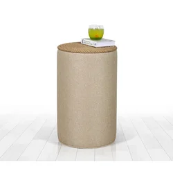 Atelier del Sofa Tabure 52x31cm, Krem