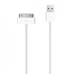 APPLE 30-pin to USB kabel, bel