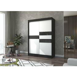 Garderobna omara z drsnimi vrati Batia - 150 cm