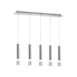 LED luster na sajli ICE 5xLED/5W/230V