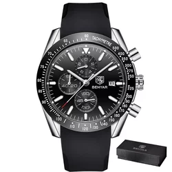Moška ročna ura Benyar Cosmos Black Silver