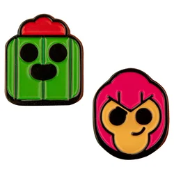 Cinereplicas Set značk Brawl Stars - Colt & Spike