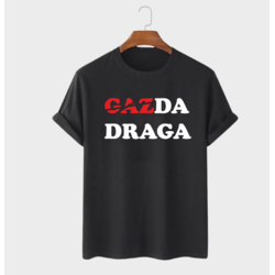 MAFIMI Muška majica GaZda Draga, Crna